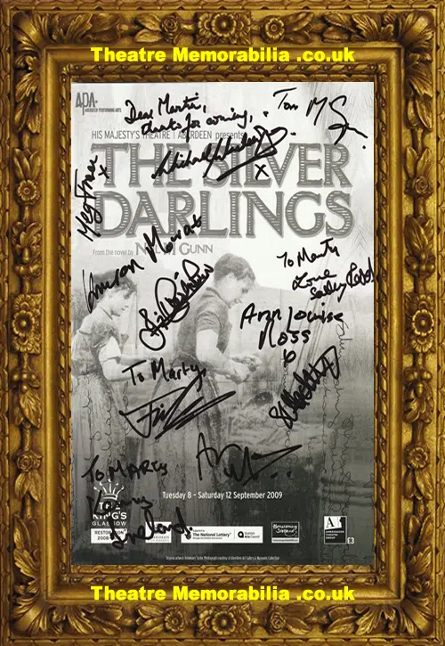 The Silver Darlings signed theatre programme, His Majestys Theatre Aberdeen 2009 - image 2