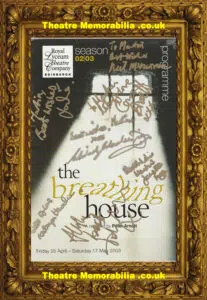 Edinburgh Royal Lyceum – The Breathing House 2003 – Multi Signed Autographed