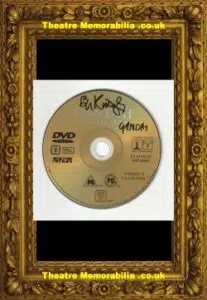 Gandhi Ben Kingsley Autograph Signed Film DVD Disc