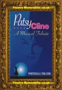London Whitehall Theatre – Patsy Cline Musical 1990 – Multi Signed Autographed