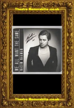 Nadim Naaman signed CD We All Want The Same 2013