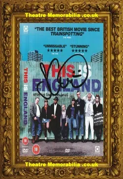 Stephen Graham signed This Is England DVD cover