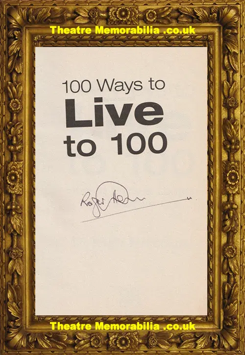100 Ways to Live to 100 signed book Doctor Roger Henderson 2002 - image 3