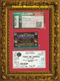 A Collection of mixed Of Theatre + Concert Tickets