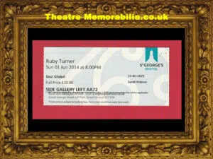 Bristol St Georges Theatre – Ruby Turner Concert Ticket 2014