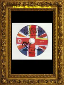 Little Britain David Walliams + Matt Lucas Signed Autograph DVD Disc