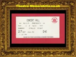 Nottingham Royal Centre Theatre – K D Lang Concert Ticket 2000