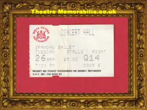 Nottingham Royal Centre Theatre – Spandau Ballet Concert Ticket