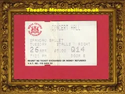 Nottingham Royal Centre Theatre – Spandau Ballet Concert Ticket