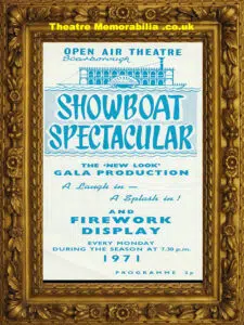 Scarborough Open Air Theatre – Showboat Spectacular 1971