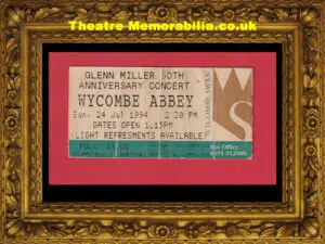 Wycombe Abbey – Glen Miller Concert Ticket 1994