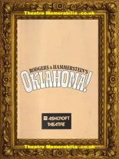 London Ashcroft Theatre – Oklahoma – 1989 – Croydon