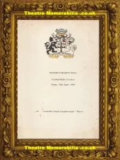 London Fairfields Hall Croydon – Mayors Charity Ball – 1989