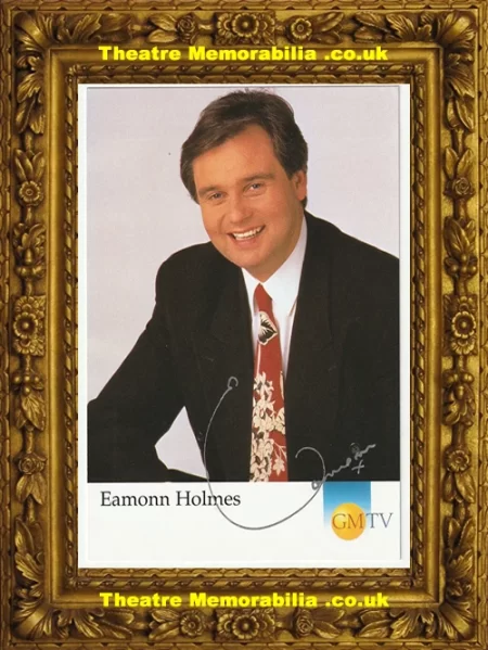  Eamonn Holmes Autograph signed GMTV Theatre Memorabilia - Theatre Programmes