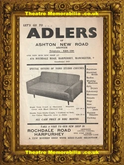Adlers Manchester Ashton New Road and Harpurhey sales brochure