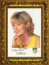 Anthea Turner Autograph signed GMTV