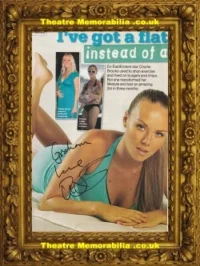 Charlie Brooks Autograph Signed Picture Eastenders
