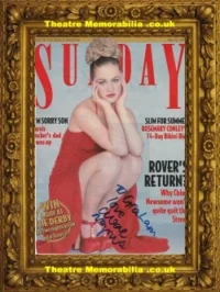 Chloe Newsome Autograph Signed Picture – Coronation Street