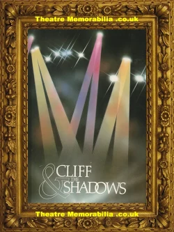 Cliff Richard and The Shadows tour concert programme 1984 with ticket
