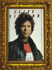 Cliff Richard Concert The Silver Tour Programme Brochure 1983
