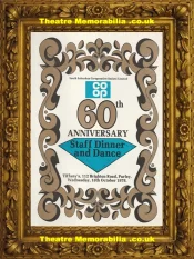 Coop 60th Anniversary Staff Dinner Dance – Tiffany’s – Brighton 1978