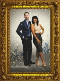 Craig Revel Horwood + Alexandra Burke Autograph Signed Picture – Sister Act