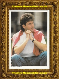 Daniel O'Donnell signed colour picture postcard