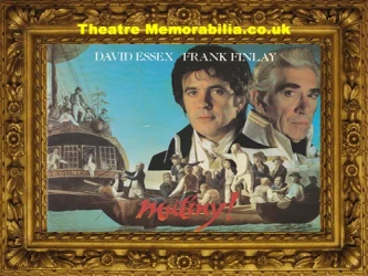 David Essex Mutiny programme Piccadilly Theatre London 1985