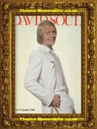 David Soul Concert Tour Programme Brochure 1980