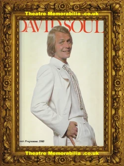 David Soul concert tour programme brochure 1980