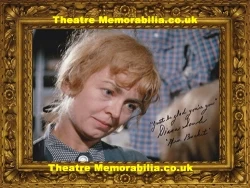 Diana Sowle signed photo, Willy Wonka