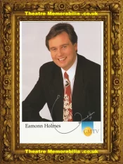 Eamonn Holmes Autograph signed GMTV