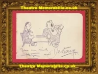 Flotsam and Jetsam – Comedy Duo – Autographed Sketch 1931