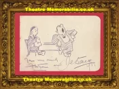 Flotsam and Jetsam – Comedy Duo – Autographed Sketch 1931