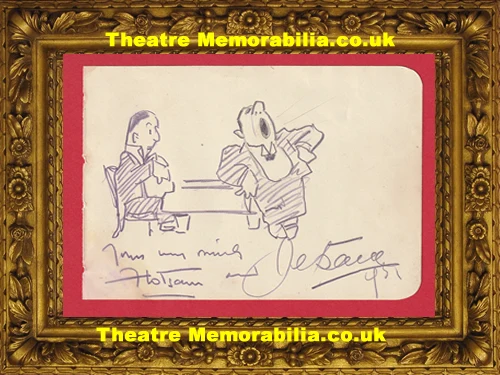 Flotsam and Jetsam signed sketch 1931 - image 2