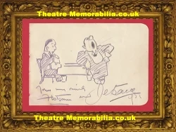 Flotsam and Jetsam signed sketch 1931