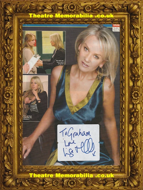 Lisa Maxwell signed magazine picture page, The Bill - image 2