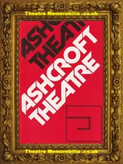 London Ashcroft Theatre – Calamity Jane – 1980 – Croydon + Barbara Windsor