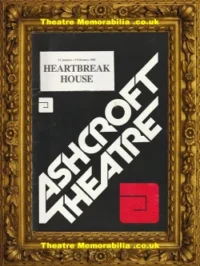 London Ashcroft Theatre – Heartbreak House – 1983 – Croydon Diana Rigg