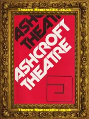 London Ashcroft Theatre – The Cure For Love – 1980 – Croydon