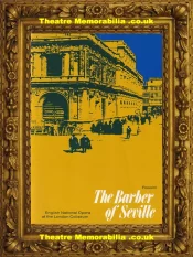 London Coliseum – The Barber Of Seville – 1982