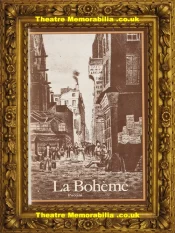 London Coliseum Theatre – La Boheme – 1982 – Opera