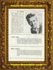 London Globe Theatre – There’s A Girl In My Soup – 1966 – Jon Pertwee