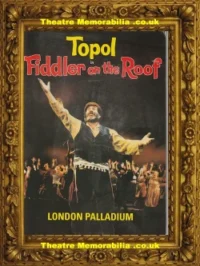 London Palladium Theatre – Topol Fiddler On The Roof – 1994