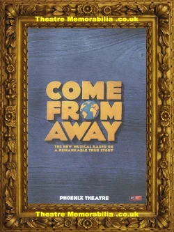 Come From Away theatre programme Phoenix Theatre London 2020