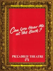London Piccadilly Theatre – Can You Hear Me At The Back – 1980 Stephanie Beacham