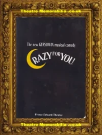 London Prince Edward Theatre – Crazy For You – 1993 – Gershwin