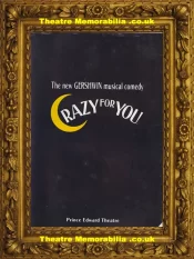 London Prince Edward Theatre – Crazy For You – 1993 – Gershwin
