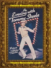 London Prince Of Wales Theatre – An Evening With Tommy Steele – 1979
