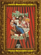London Theatre Royal – Pirates Of Penzance Souvenir Brochure 1982 – Cole + Stephenson